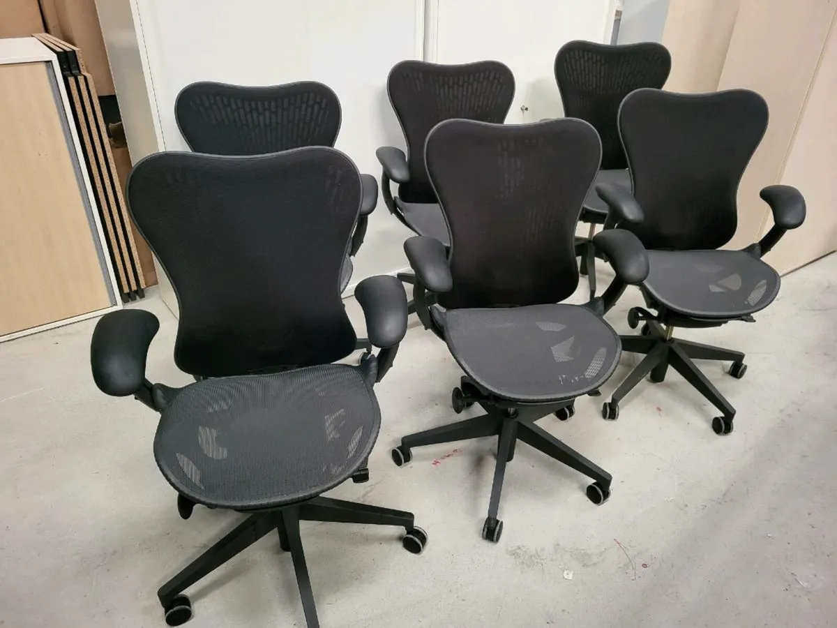 Herman Miller Mirra 2 Office Chairs Fully Loaded. - Image 2