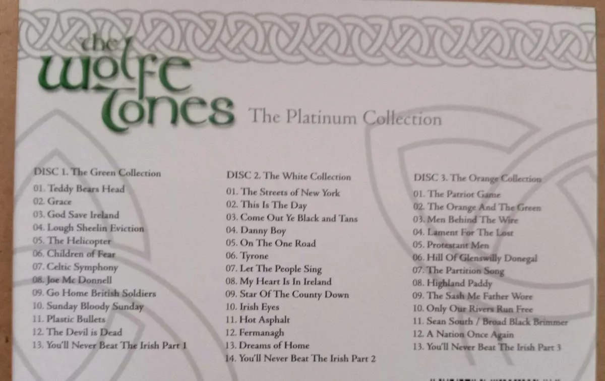 Wolfe Tones Cd Set - Image 2