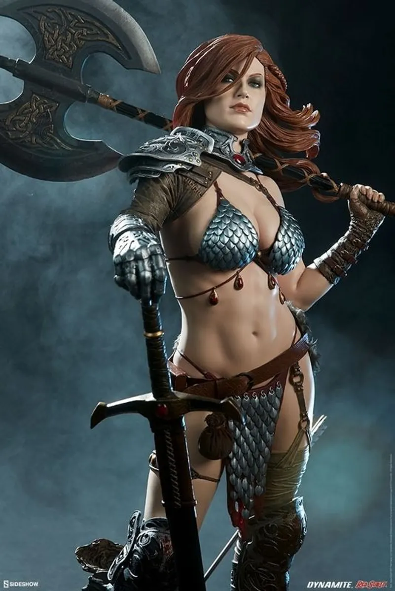 Red Sonja Queen Of Scavengers Exclusive. Premium Format (1/4 Scale) by Sideshow collectibles - Image 4