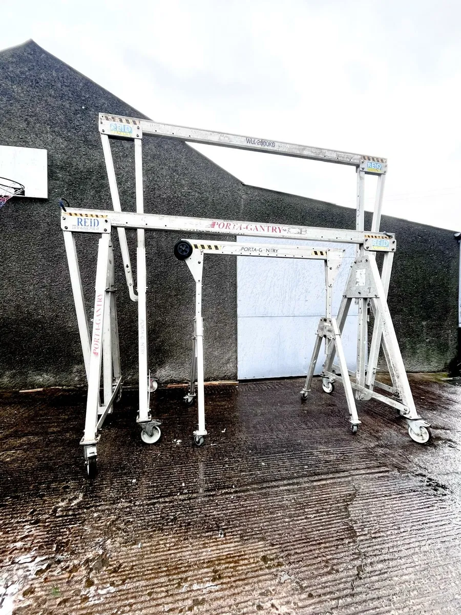 Reid gantry   cars / lorry  / tractor - Image 1