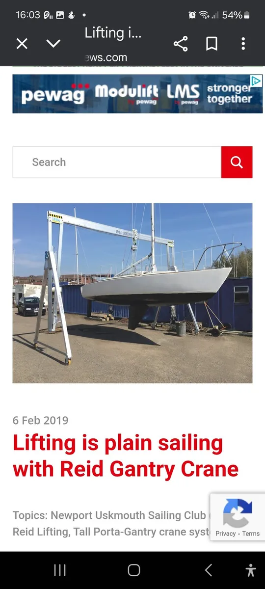 Reid gantry   cars / lorry  / tractor - Image 2