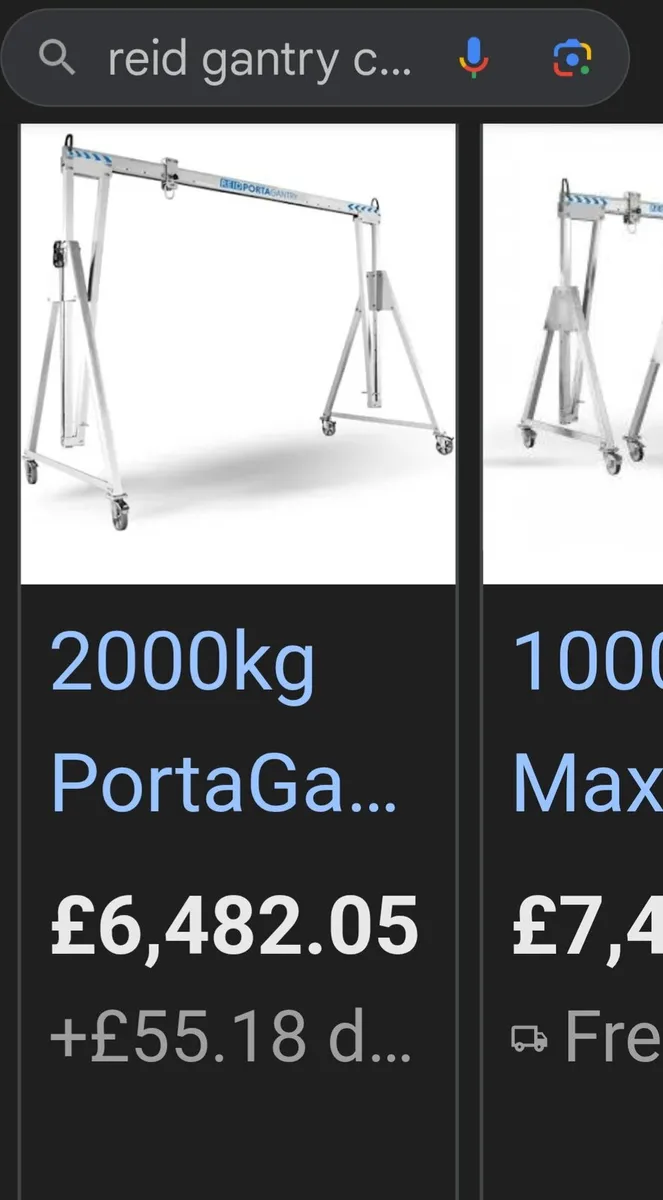 Reid gantry   cars / lorry  / tractor - Image 4