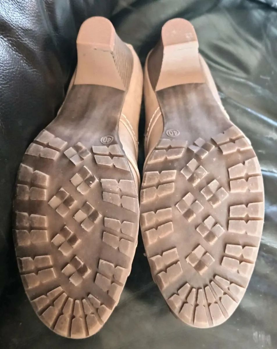 Tan Suede Shoes - Image 3