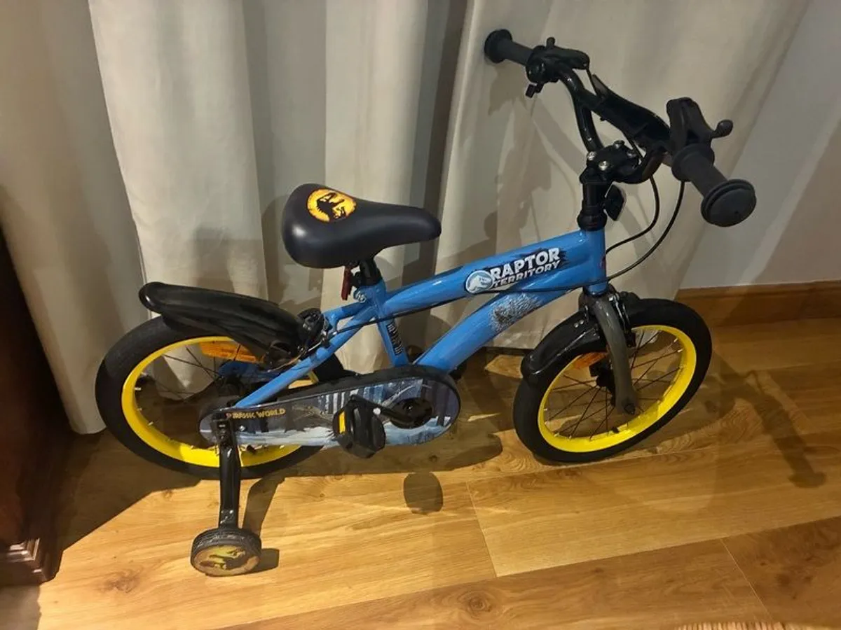 Jurassic World 16 Inch Bike - Image 1