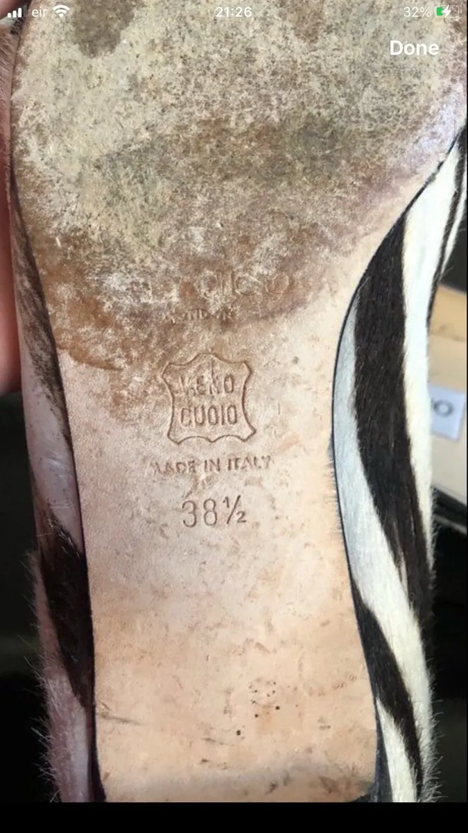 Ladies Jimmy Choo shoes size 5.5 €15 - Image 3