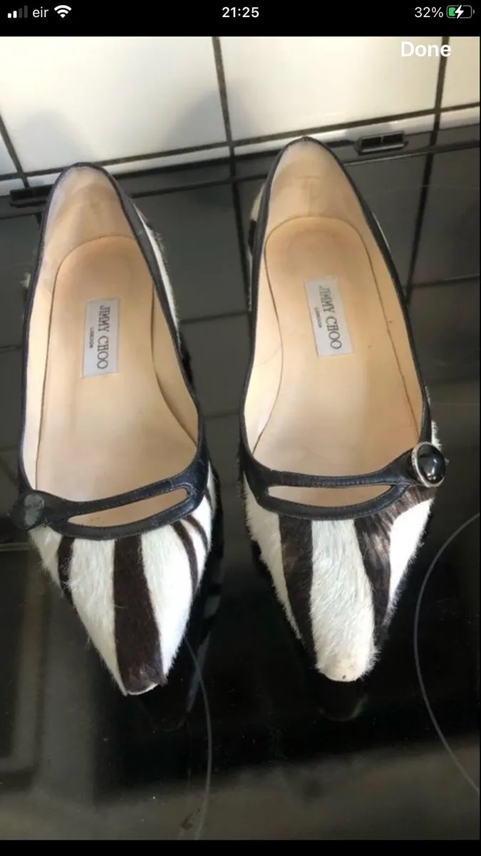 Ladies Jimmy Choo shoes size 5.5 €15 - Image 1