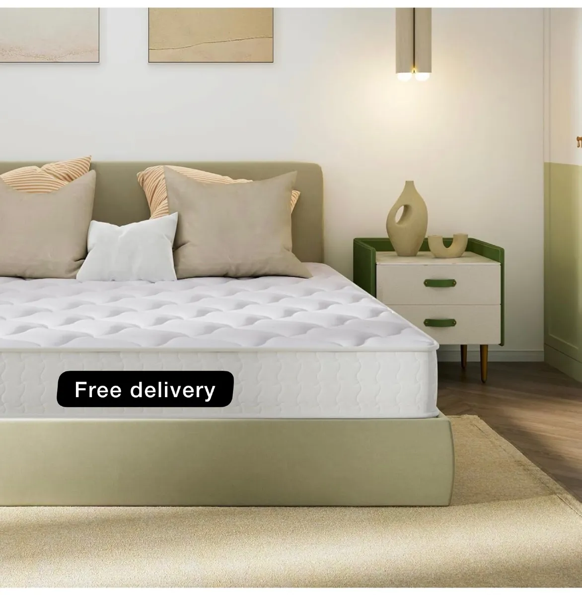 King Size Mattresses, 8 Inch Pocket Sprung Mattres - Image 1