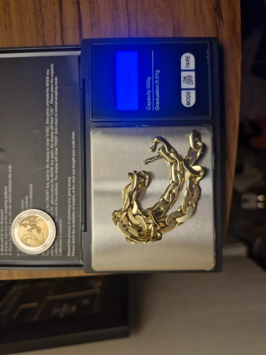 14K Gold bracelet. - Image 4