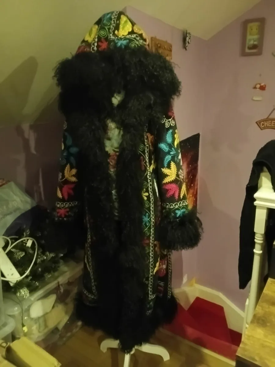Embroidery suzani afgan coat handmade - Image 3