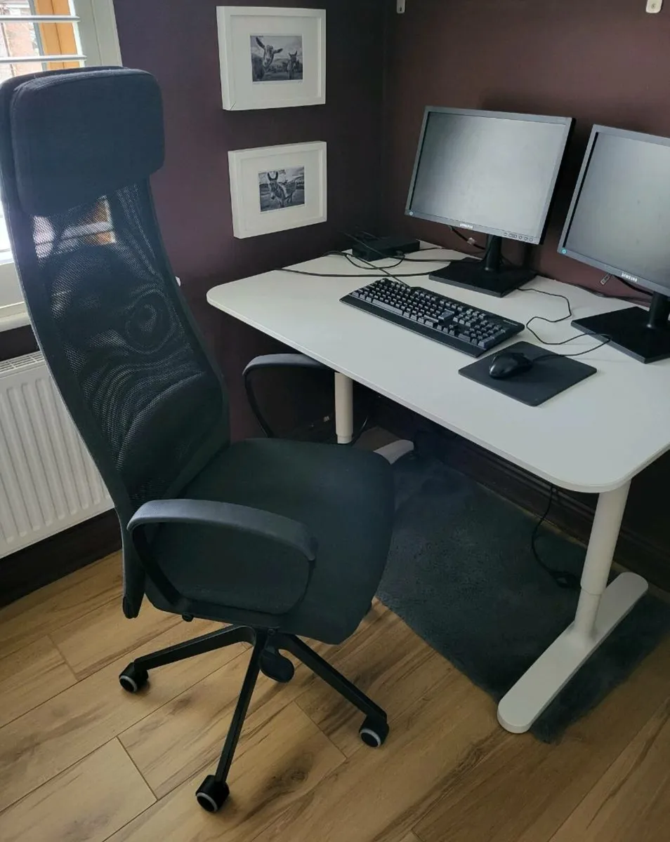 Office Desk & Chair - Image 1