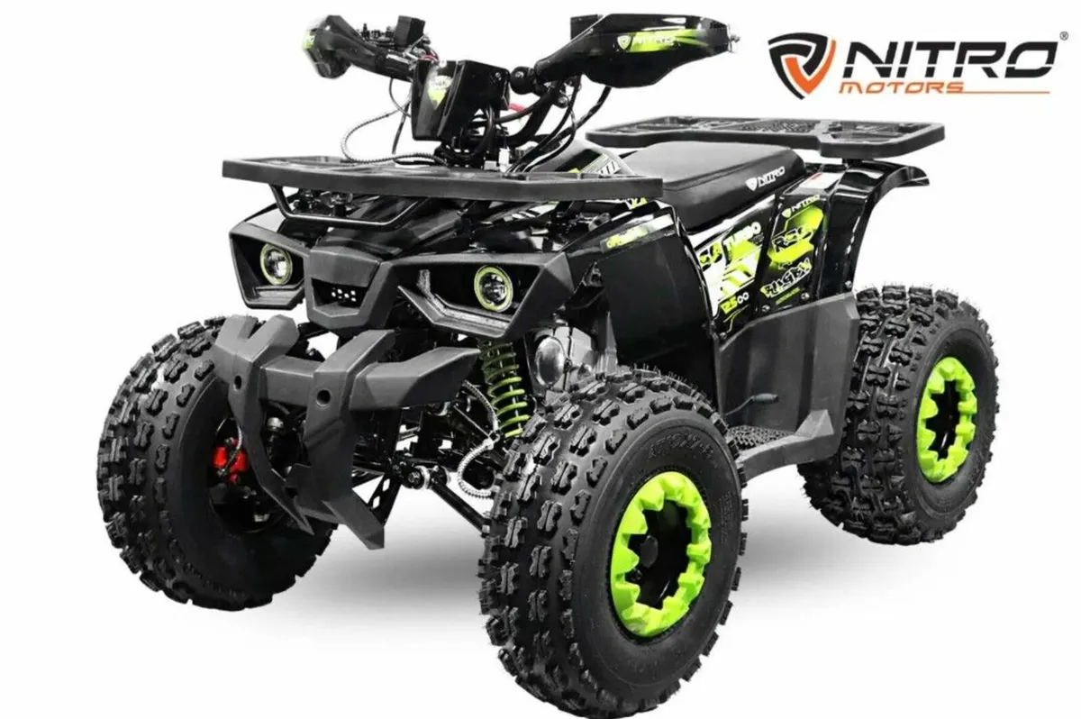 125cc midi kids quad Rugby RS8-3G Platinum - Image 2