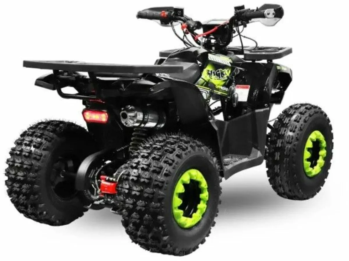 125cc midi kids quad Rugby RS8-3G Platinum - Image 4