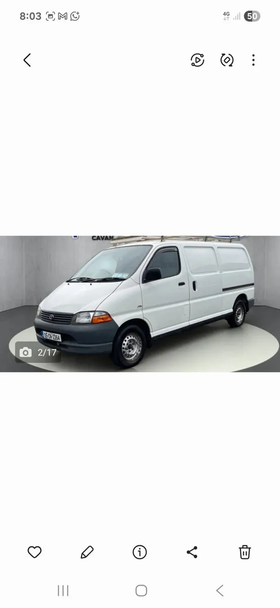 05 toyota Hiace mint condition - Image 2