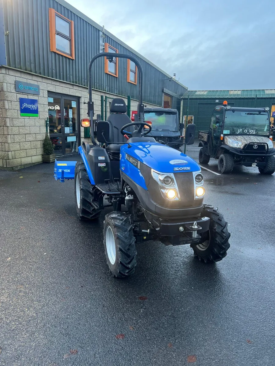 Solis 26 hst and 1.5 flail mower - Image 4