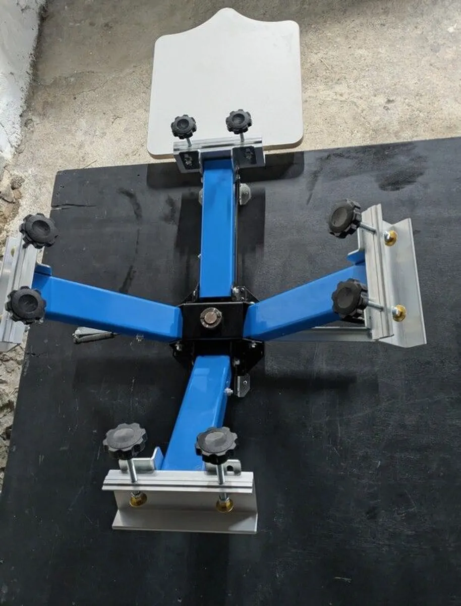 4 Colour 1 Station Manual Screen Printing Press 360 rotatable - Image 3