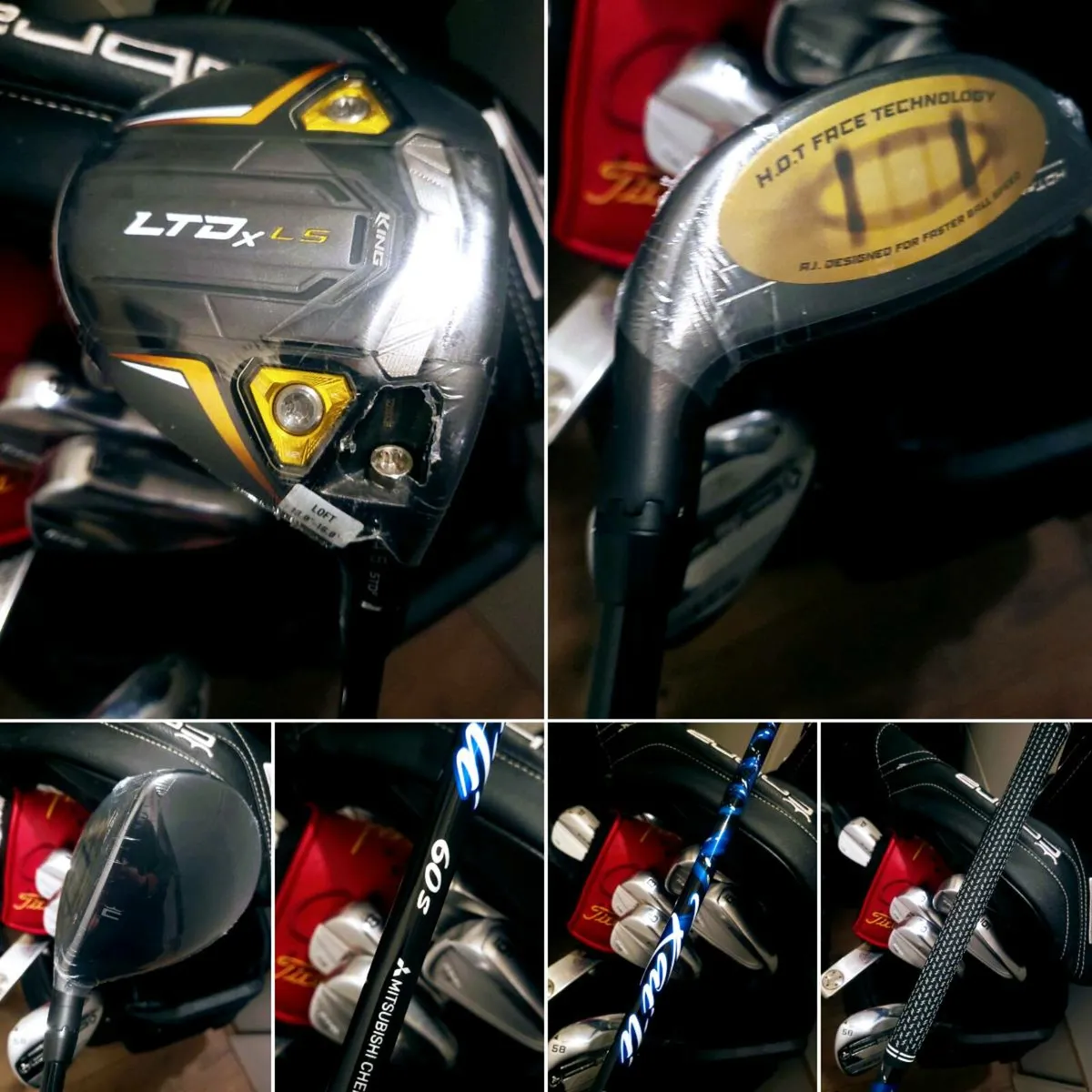 Set of Cobra Golf Clubs - Image 4