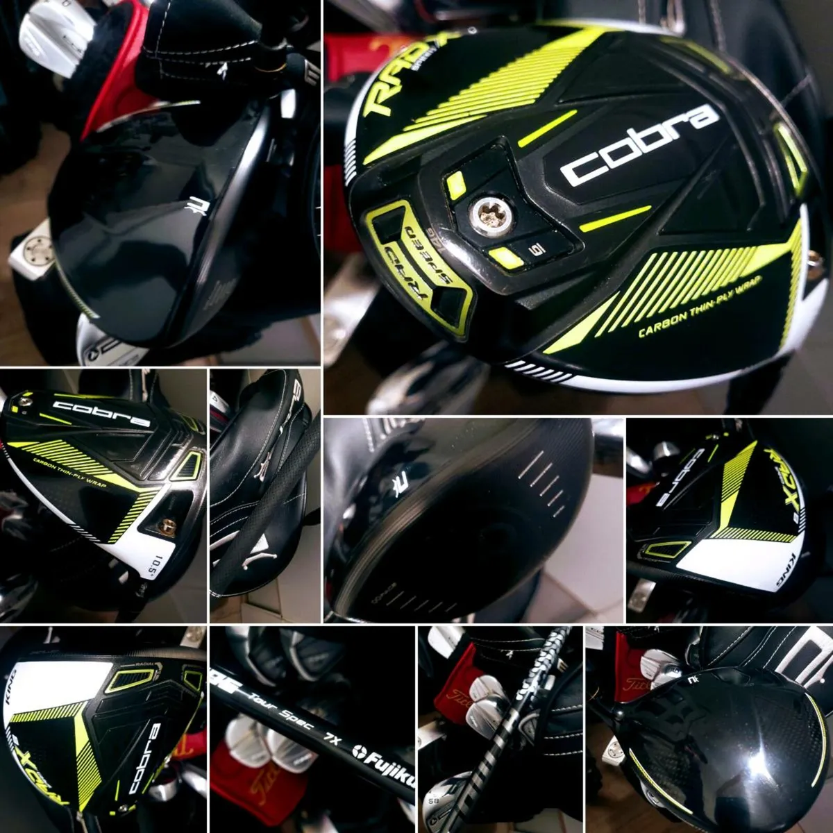 Set of Cobra Golf Clubs - Image 2