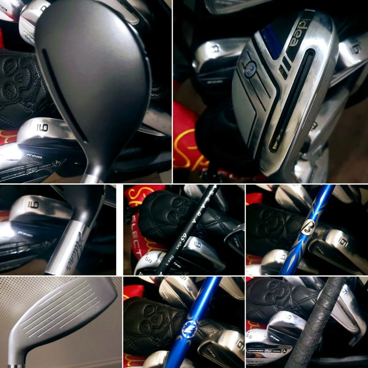 Set of Cobra Golf Clubs - Image 3