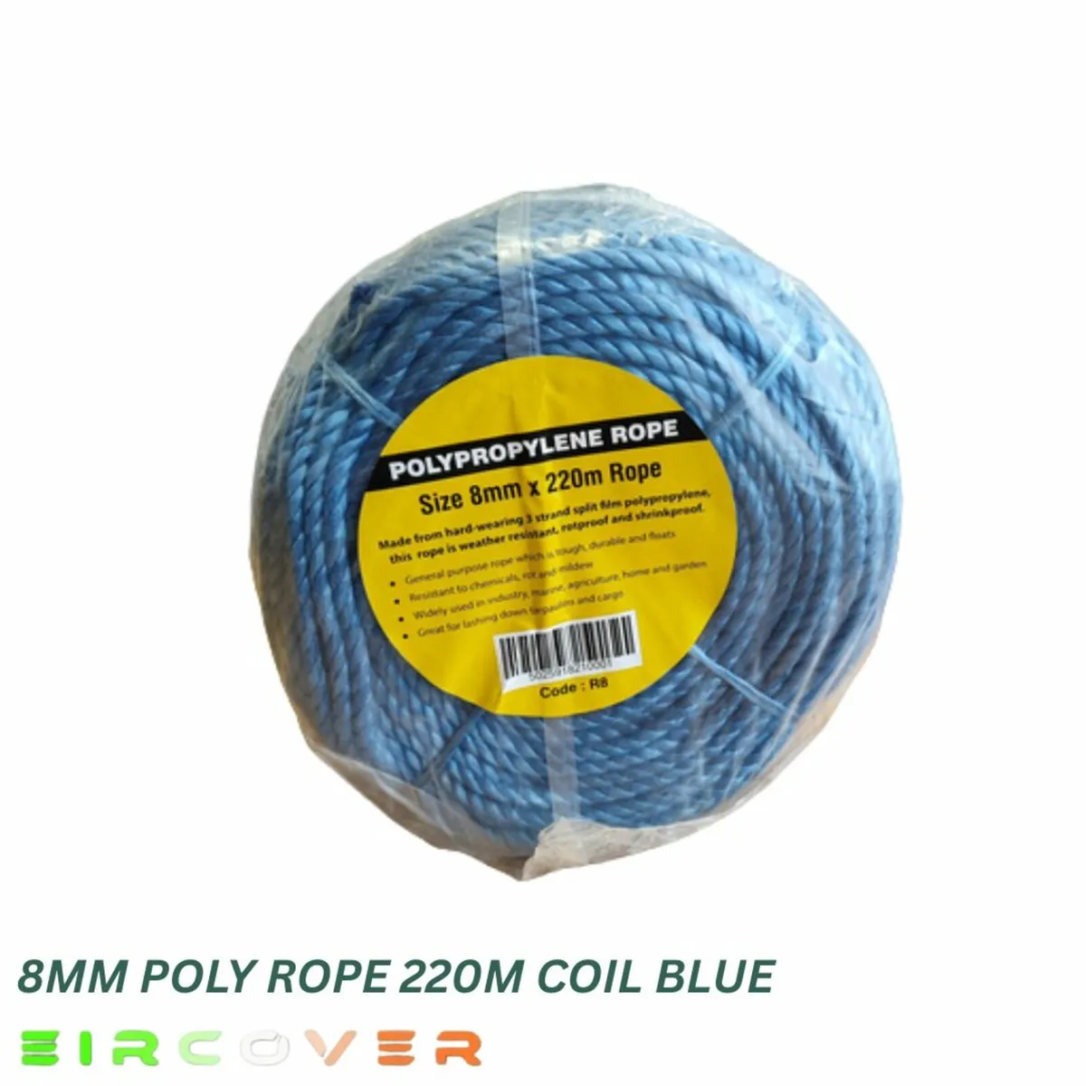 General purpose Coil Rope - 8mm / 220m - Blue - Image 1