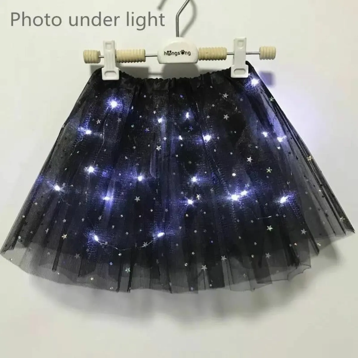 Children's blue,pink,yellow, tulle skirt one size - Image 3
