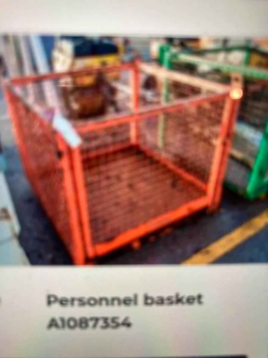 Forklift/ Teleporter Personnel Basket - Image 2