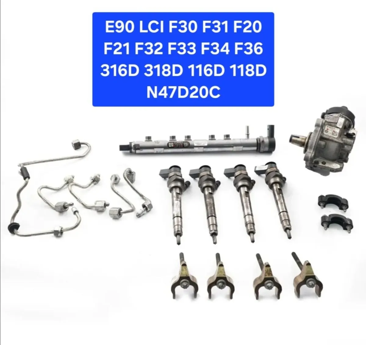 BMW F E SERIE FUEL TANK FUEL SYSTEM INJECTORS HPFP - Image 3