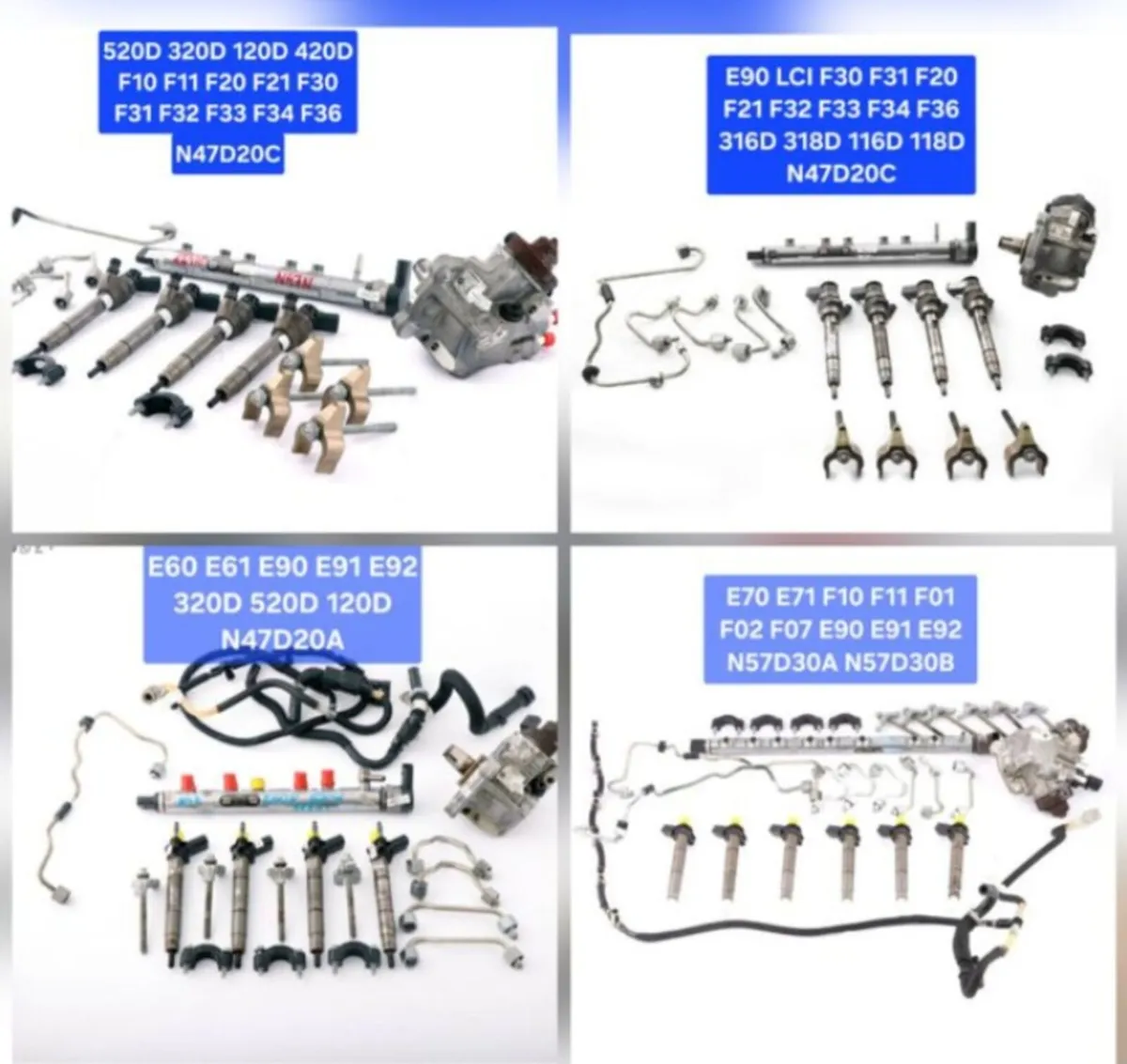 BMW F E SERIE FUEL TANK FUEL SYSTEM INJECTORS HPFP - Image 1