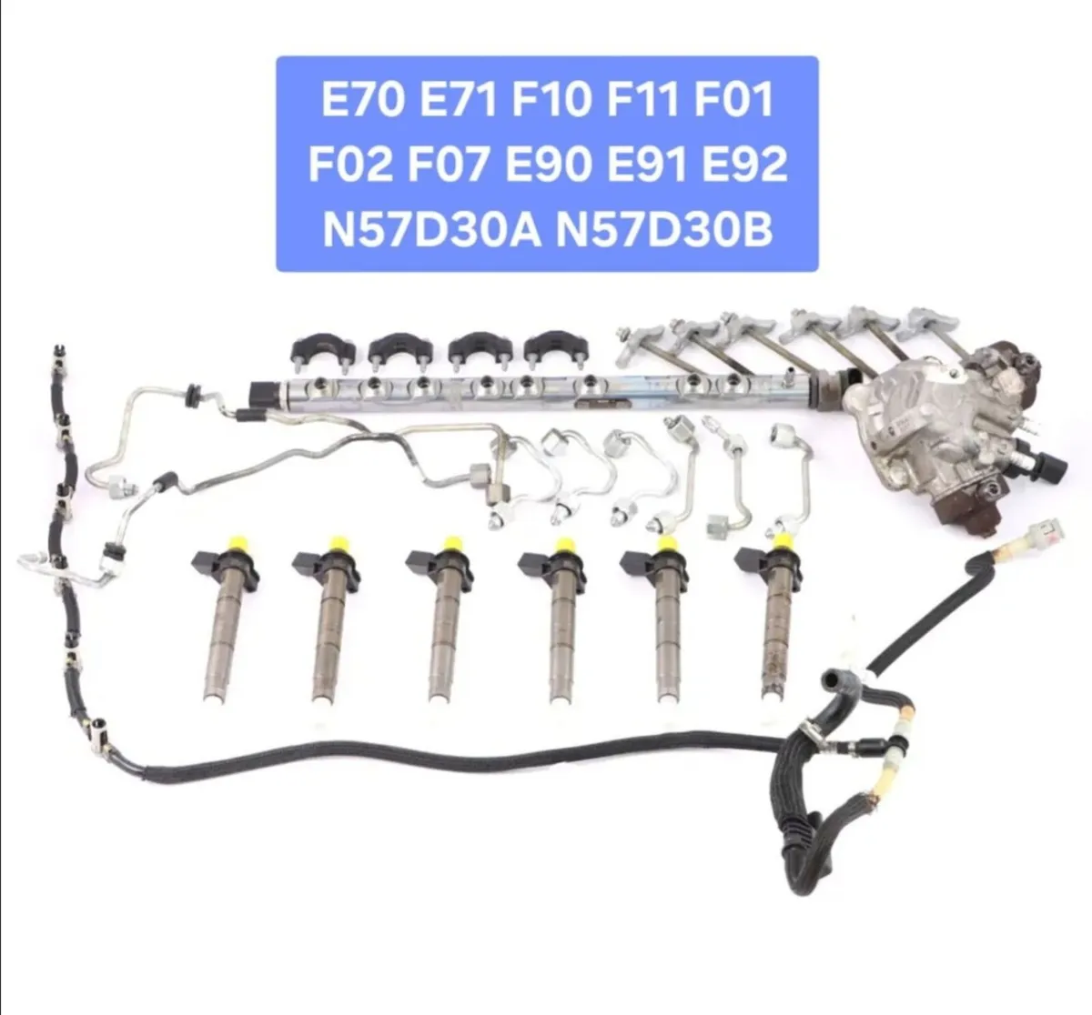 BMW F E SERIE FUEL TANK FUEL SYSTEM INJECTORS HPFP - Image 2