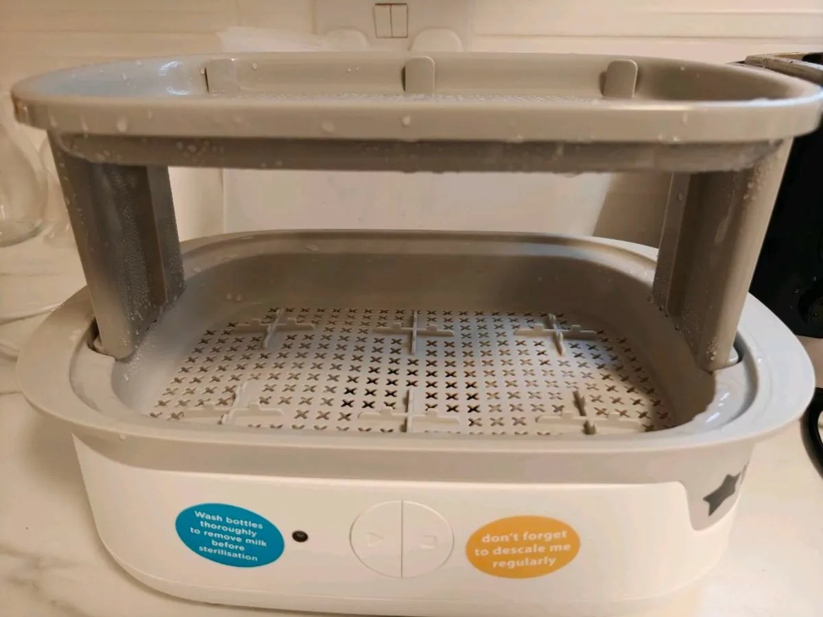 Tommee Tippee White Supersteam Electric Steam Ster - Image 2