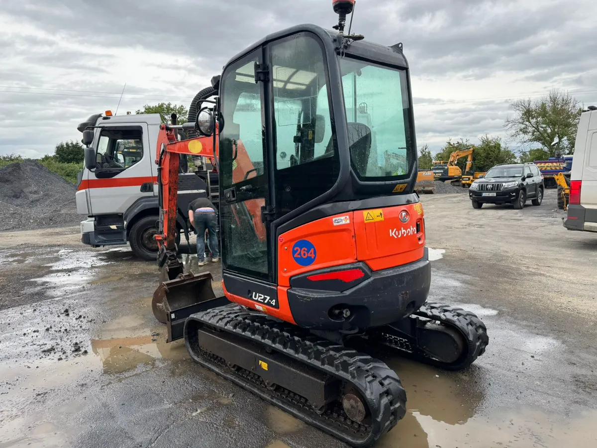 2016 Kubota U27-4 (No VAT) - Image 2