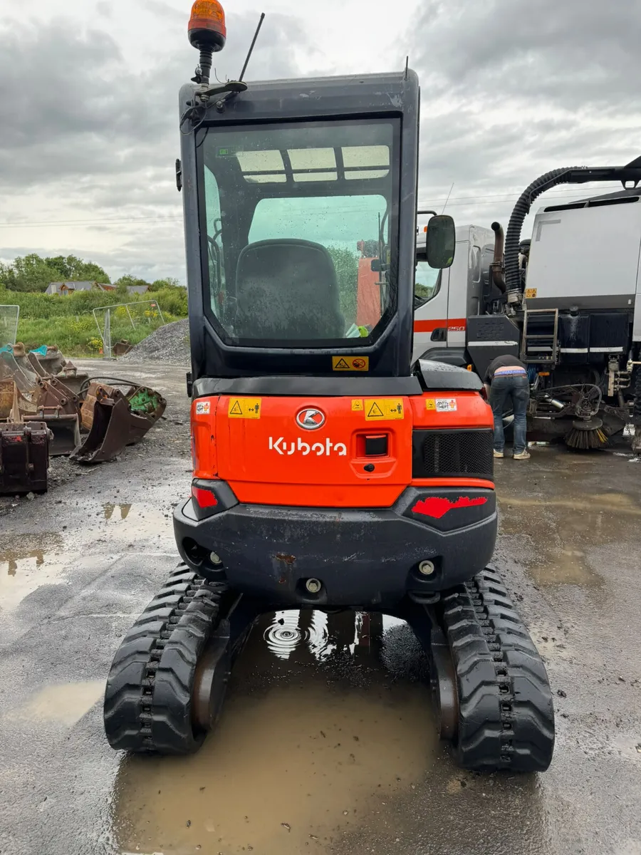 2016 Kubota U27-4 (No VAT) - Image 3