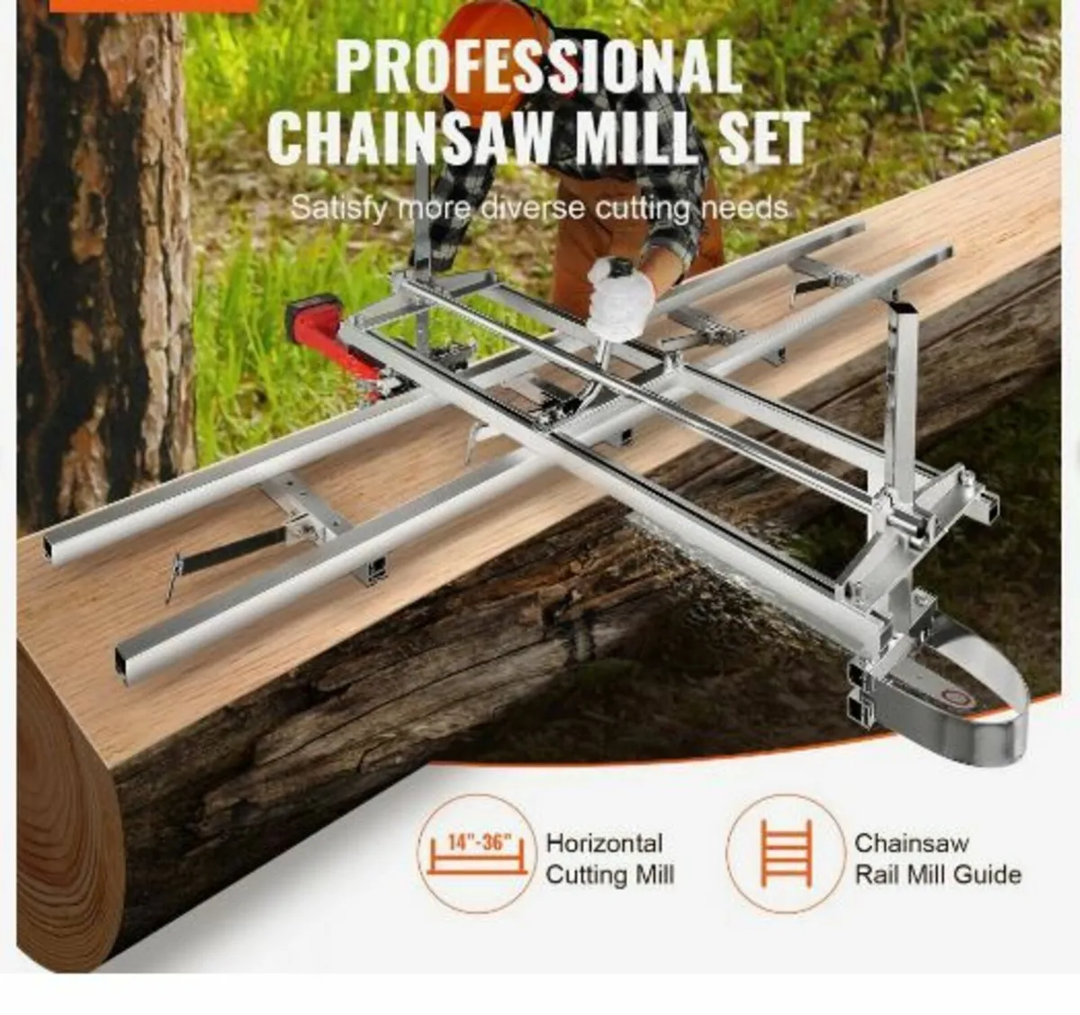 Chainsaw Mill and Rail Mill Guide System - Image 2