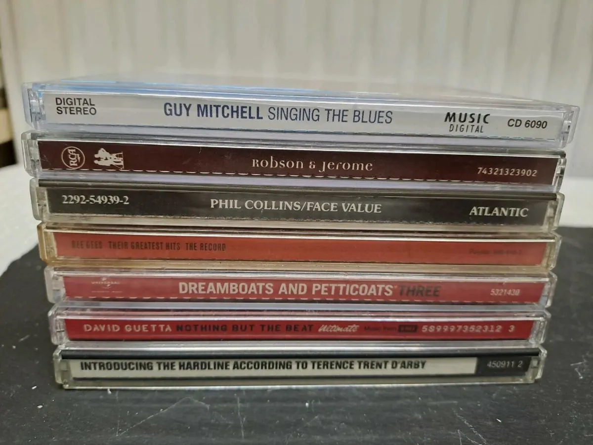 CD Bundle – Pop, Rock & Dance (7 CDs) - Image 1