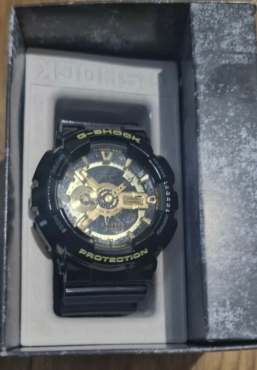G-shock Ga-110gb-1adr Black Gold Series - Image 1