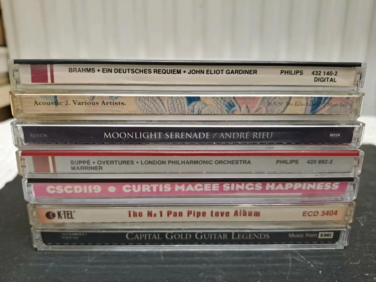 Classical & Easy-Listening CD Bundle (7 CDs) - Image 1