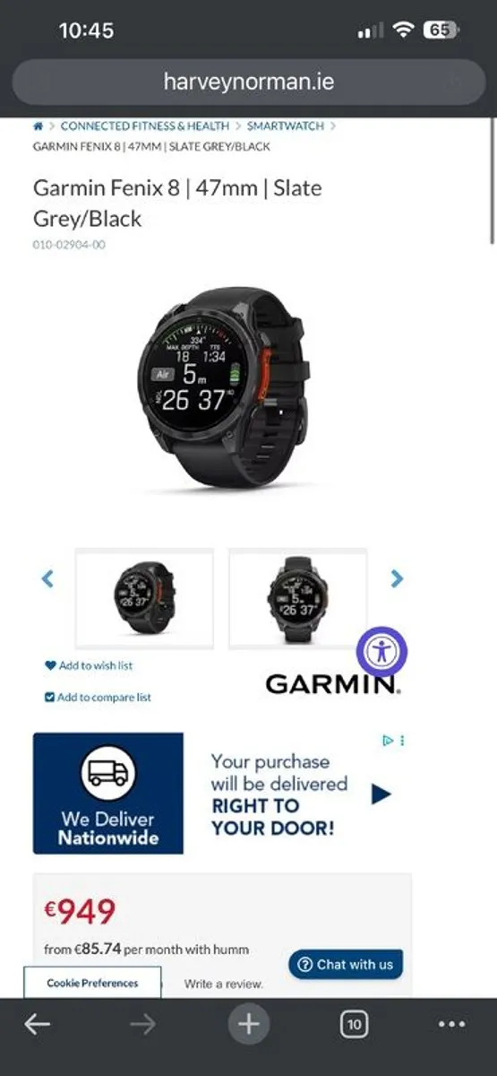 Garmin Fenix 8 - 47mm - Image 1