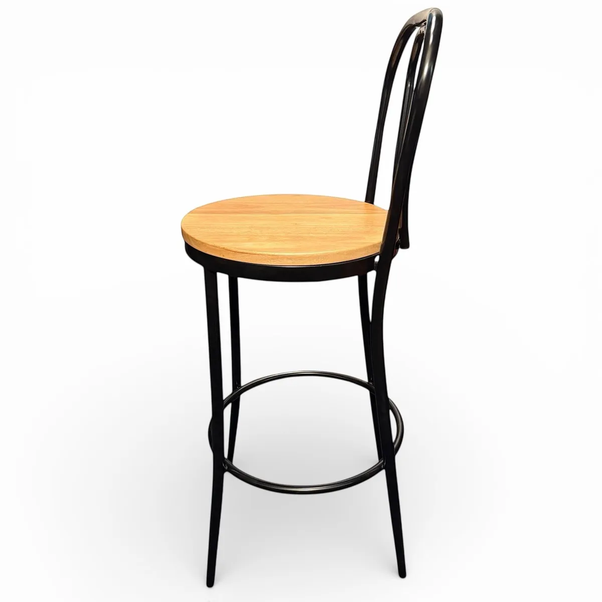 New Metal Bentwood Barstool - Image 2