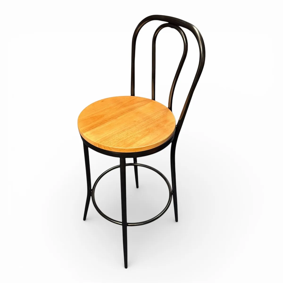 New Metal Bentwood Barstool - Image 1