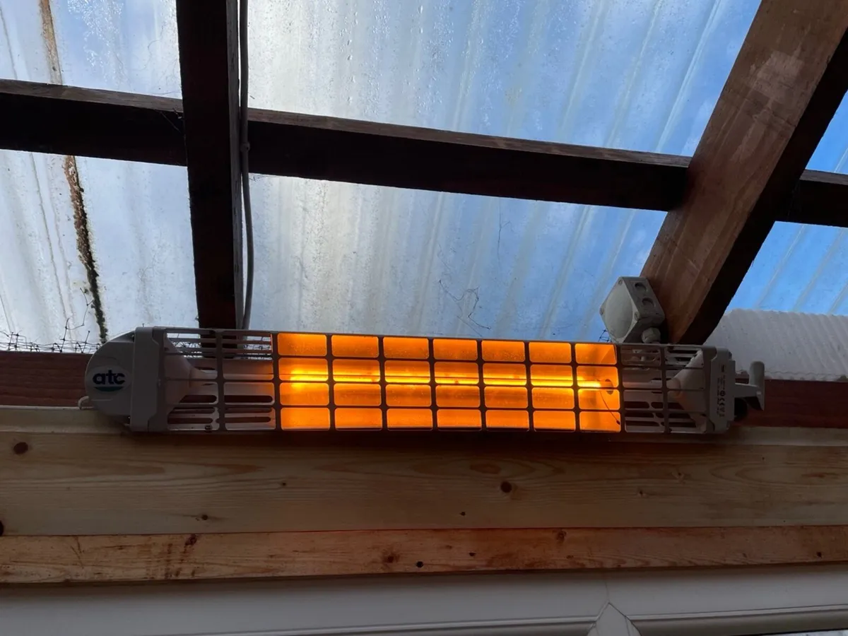 Patio heater and fan heater - Image 1