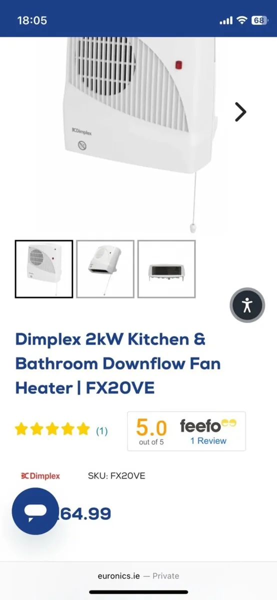 Patio heater and fan heater - Image 4