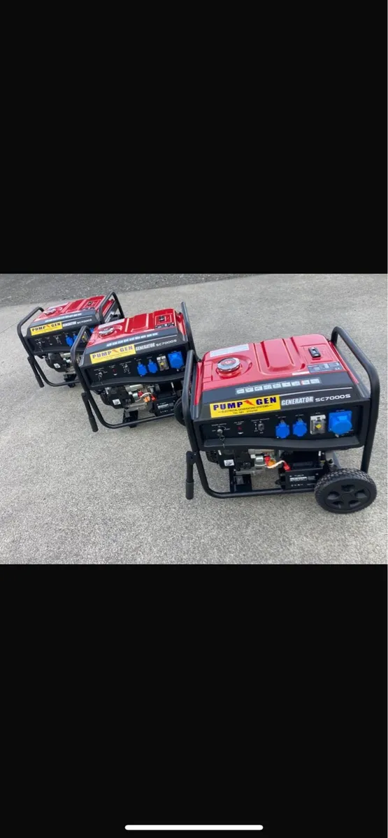 Petrol and diesel generators, new stock - Image 3
