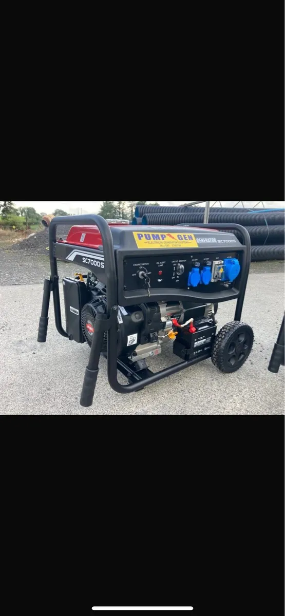 Petrol and diesel generators, new stock - Image 4