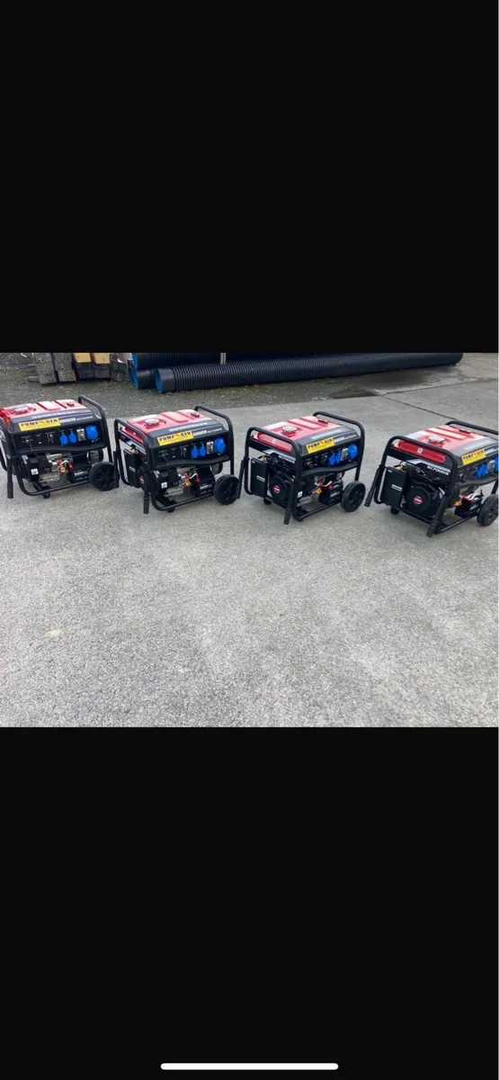 Petrol and diesel generators, new stock - Image 1