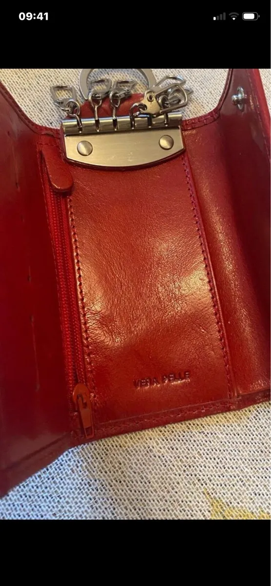 Vera Pelle- Leather Key Wallet - Image 2