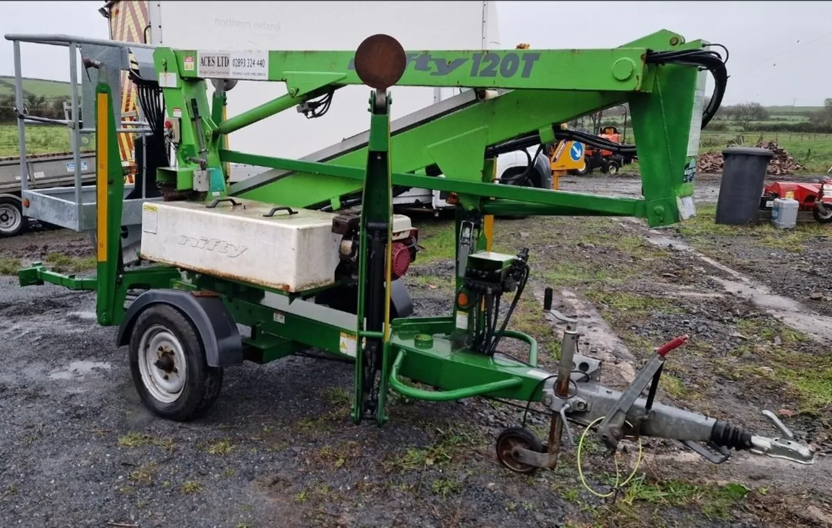 Niftylift 120 Boom Lift Cherry Picker Cherrypicker - Image 1