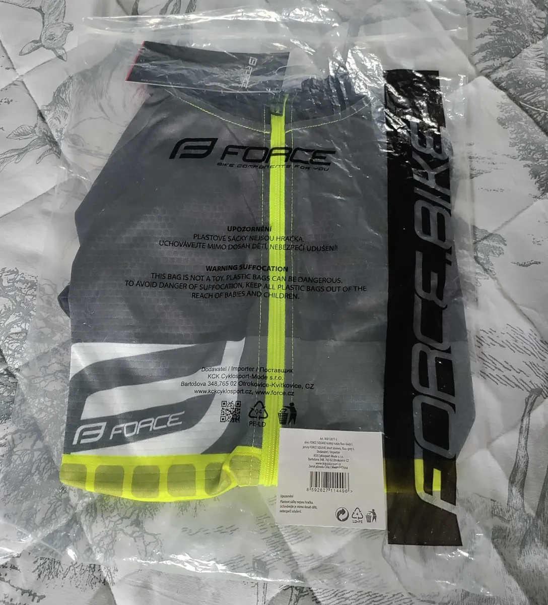 Force S/S Cycling Jersey L New - Image 2