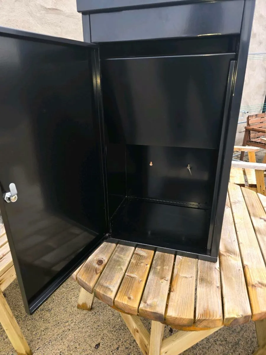 Steel parcel box letter boxes - Image 2