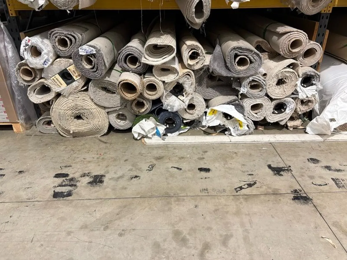 Carpet warehouse clearance