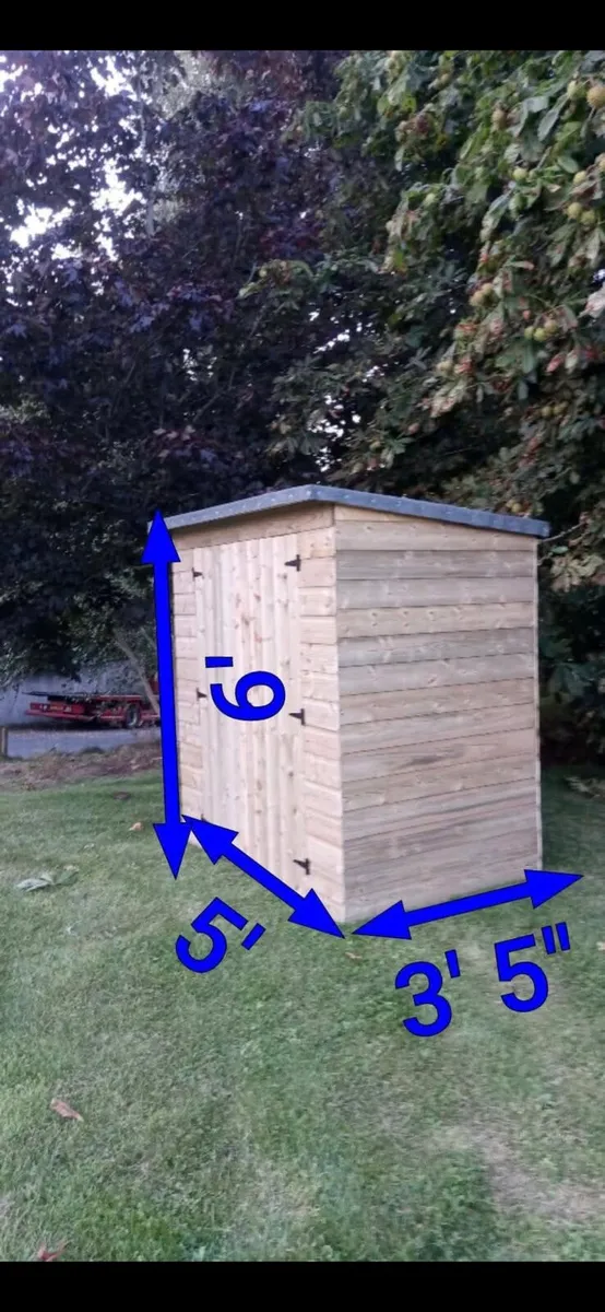 Timber garden storage boxes - Image 3