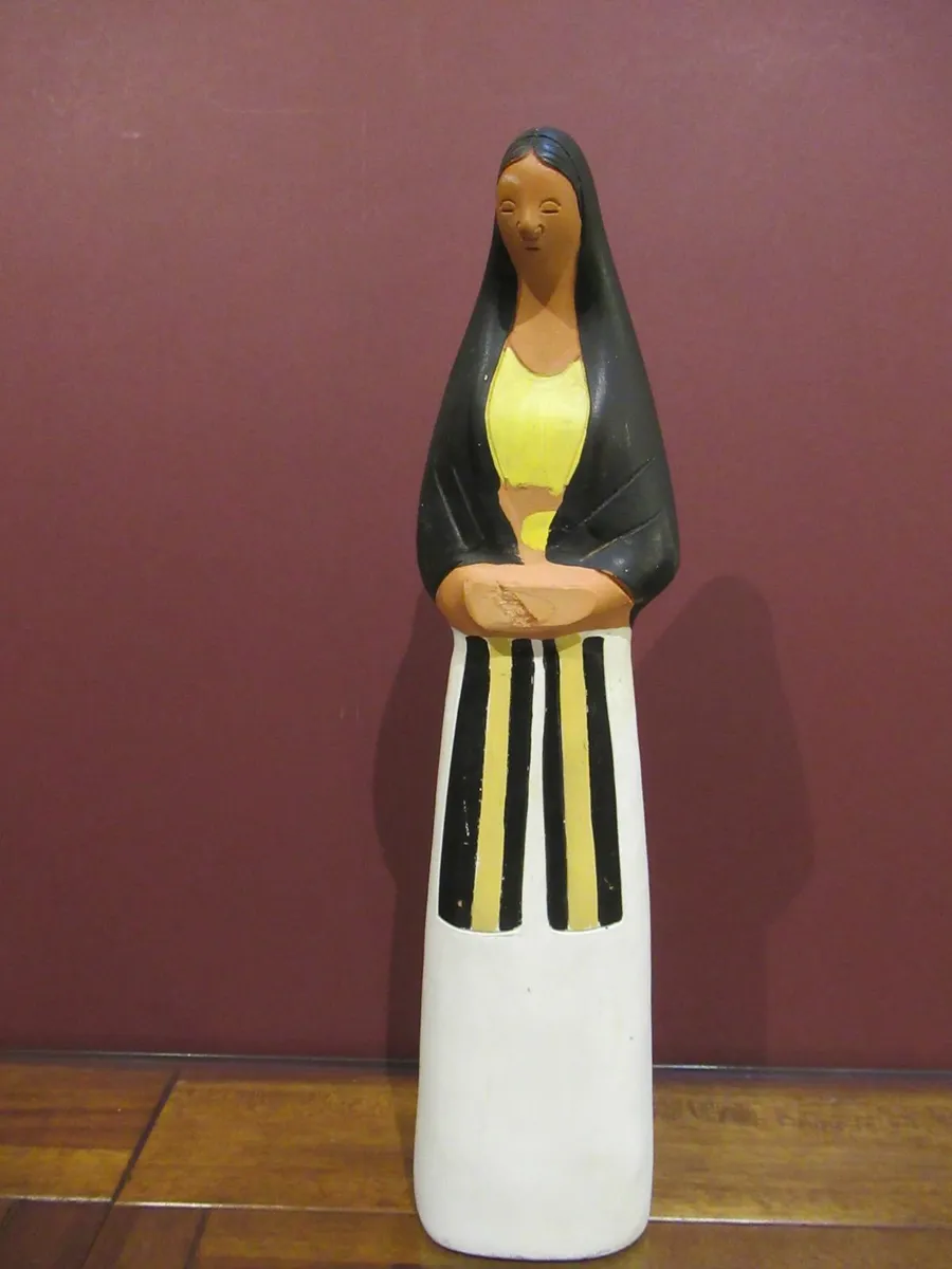 antique vintage POTTERY ART dresser cottage pub - Image 3